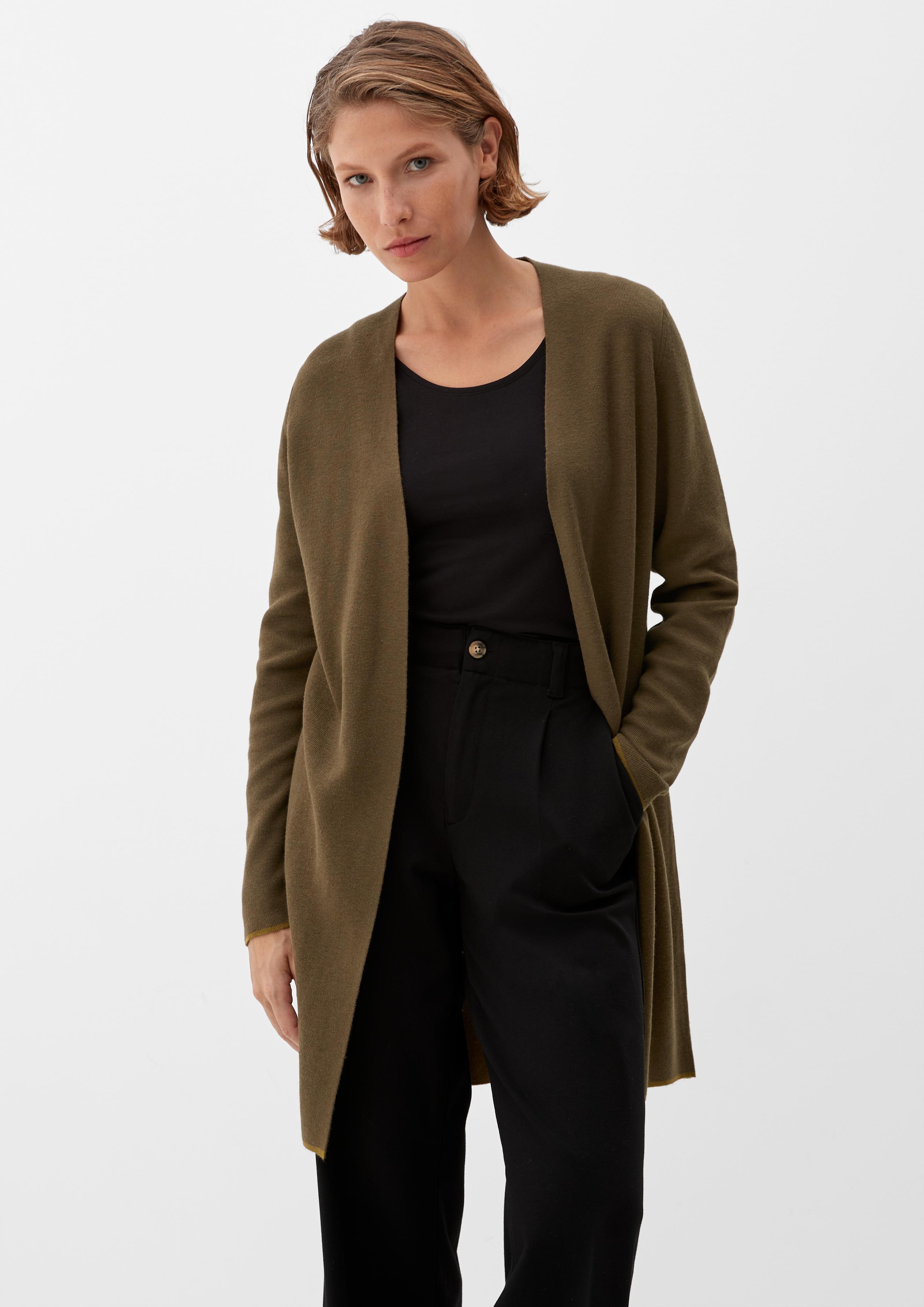 Lange Strickjacke  2120588-7946