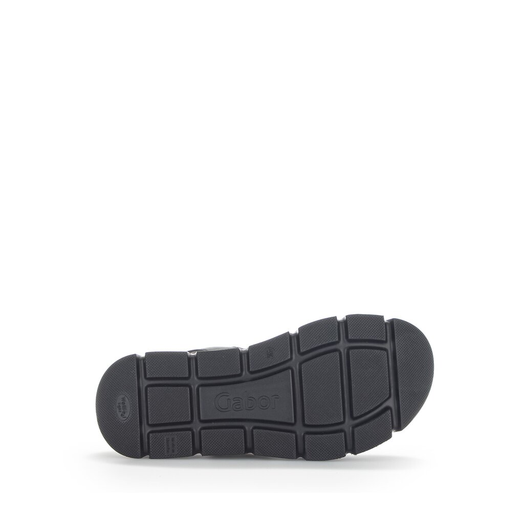 Gabor fashion Plateau Sandale schwarz