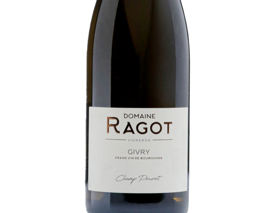 Domaine Ragot Givry Champ Pourot Blanc 2021 Bourgogne Givry