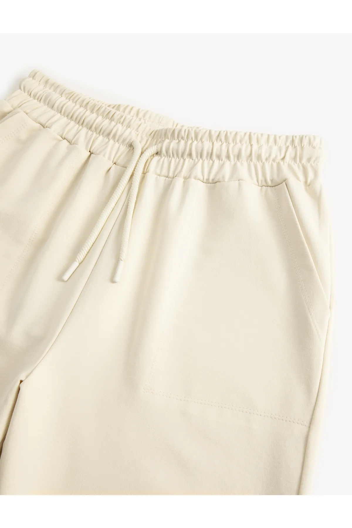 Koton  Jogger Jogginghose Sport Hohe Taille Tasche Bindegürtel Baumwolle Bequeme Passform