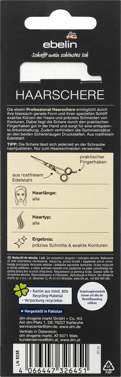 Haarschere, 1 St