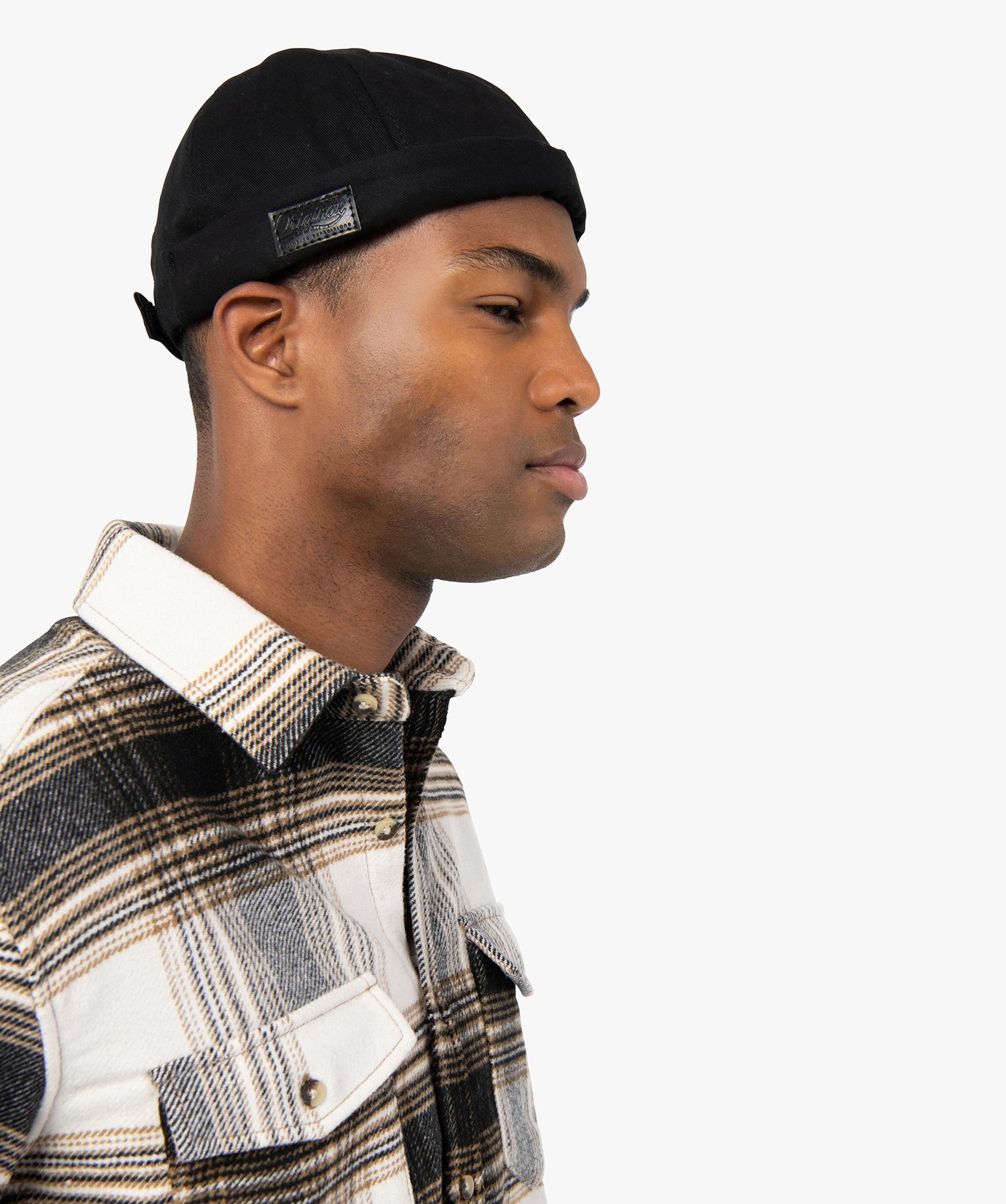 Bonnet pour homme forme Miki noir | GEMO