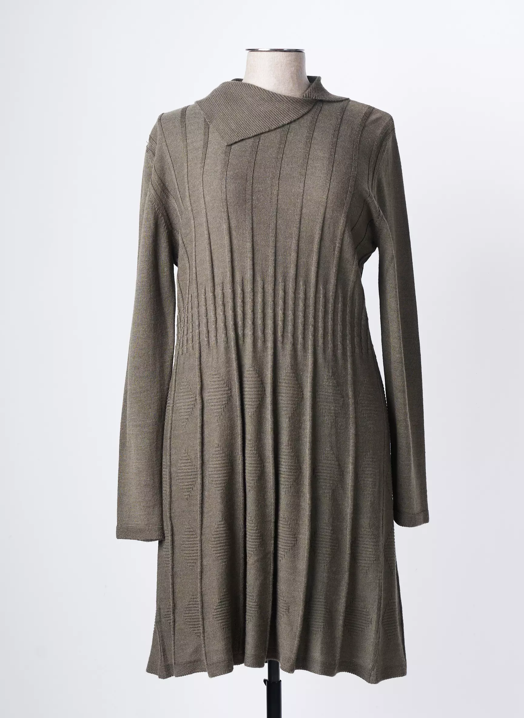 Daneva Robes Mi Longues Femme couleur vert