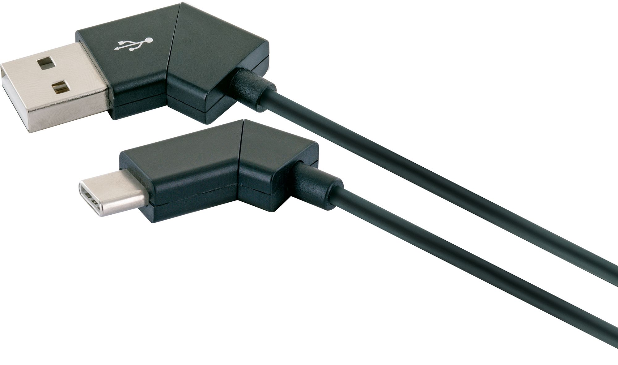 Schwaiger USB Type C drehbares Ladekabel