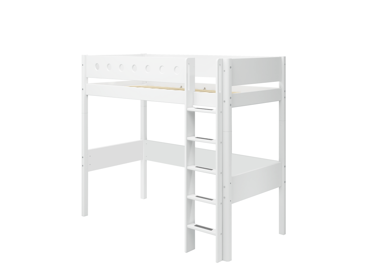 Flexa Hochbett White 90 x 200 cm