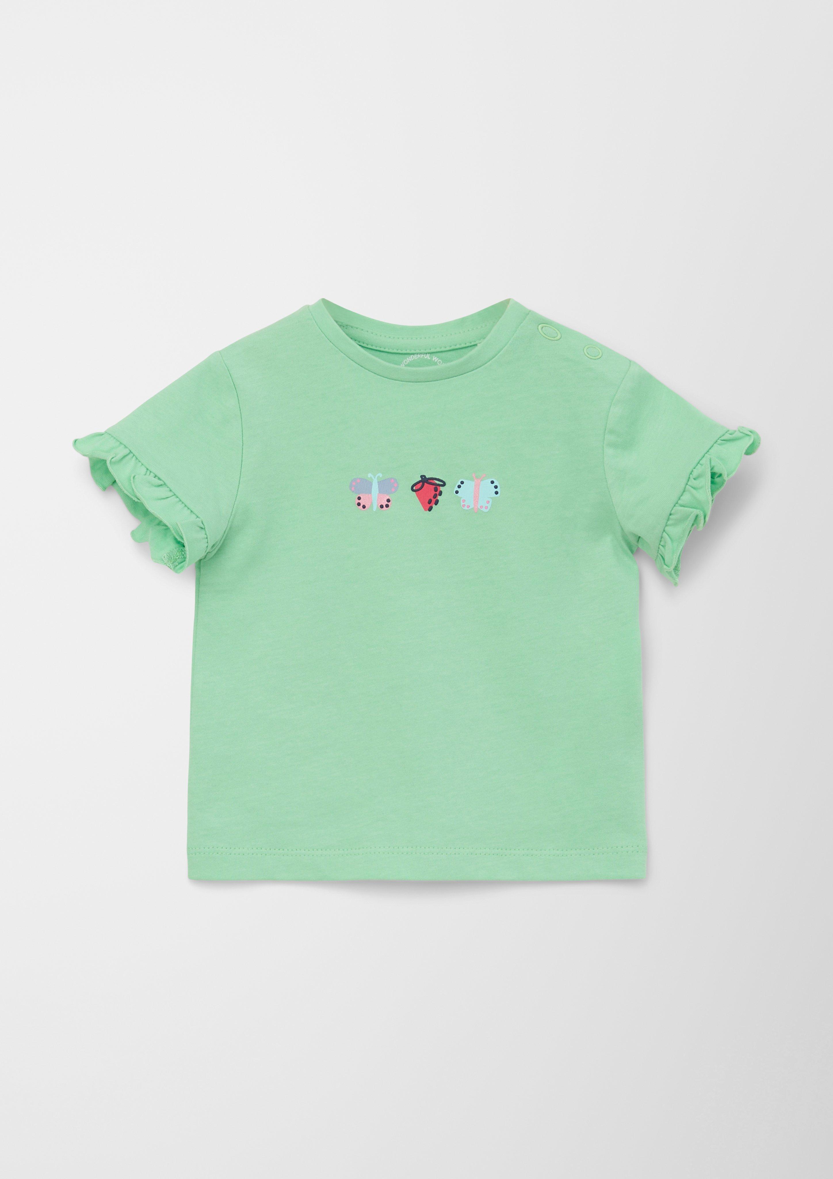 T-Shirt mit Glitzer  2130619-7300