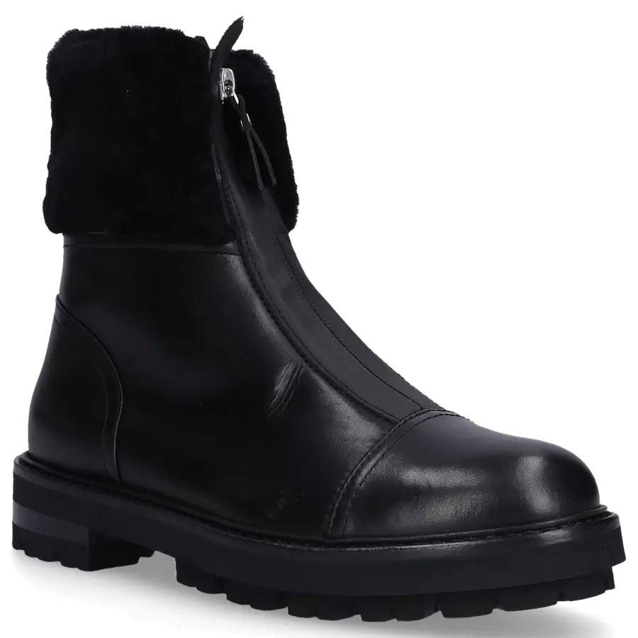AGL Attilio Giusti Leombruni - Stiefeletten D717583 Kalbsleder - schwarz