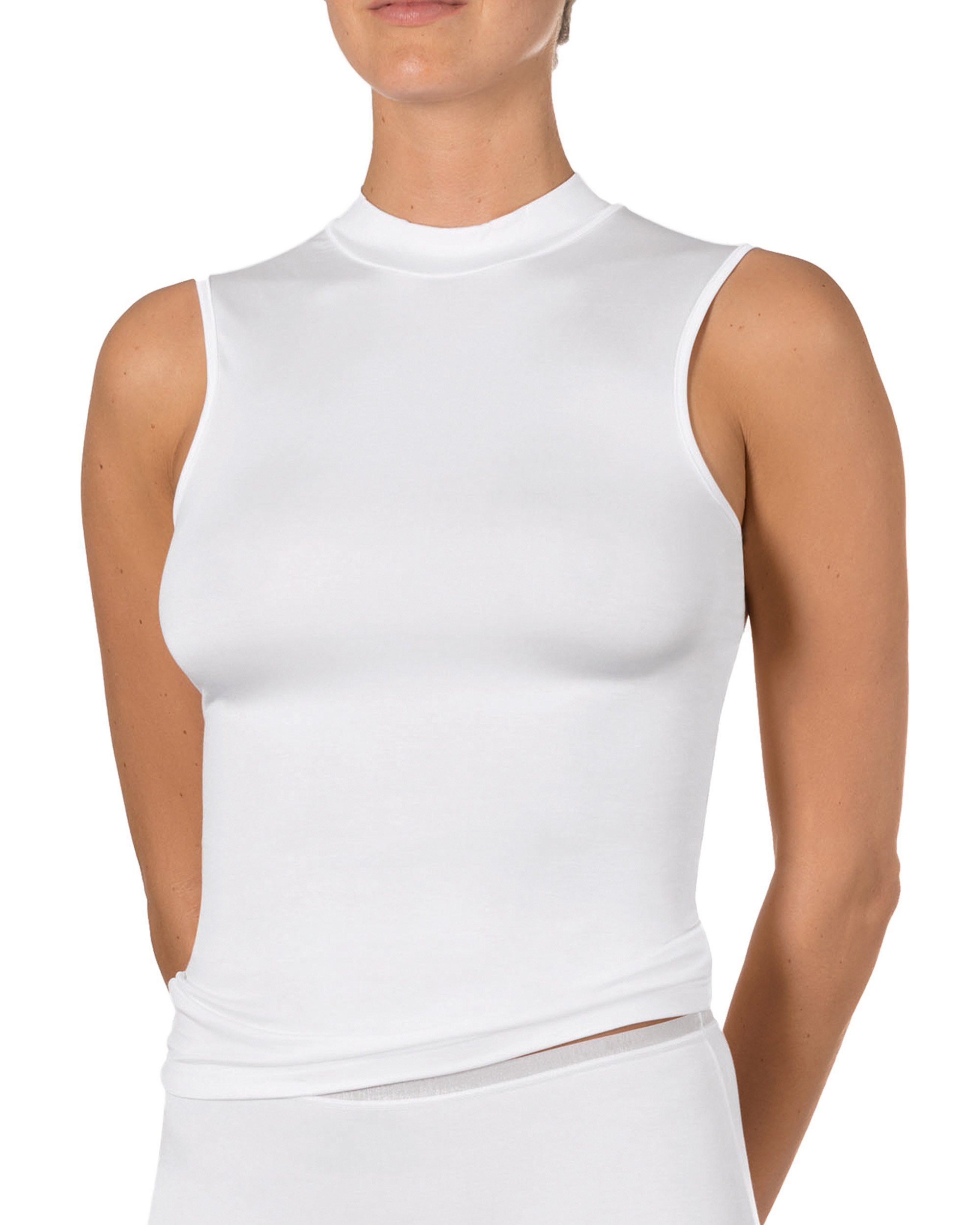 Nina Von C. Unterziehshirt Pure (1-St) Top Achselshirt mit Stehkragen - softer Viskose-Modal-Mix