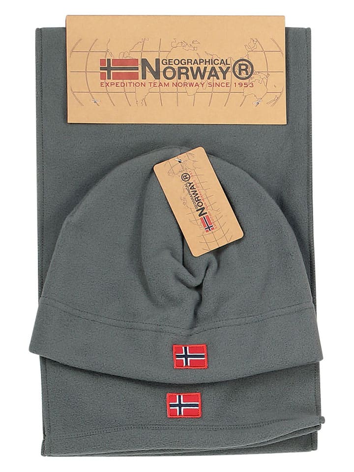 Geographical Norway 2tlg. Set in Grau günstig kaufen onesize