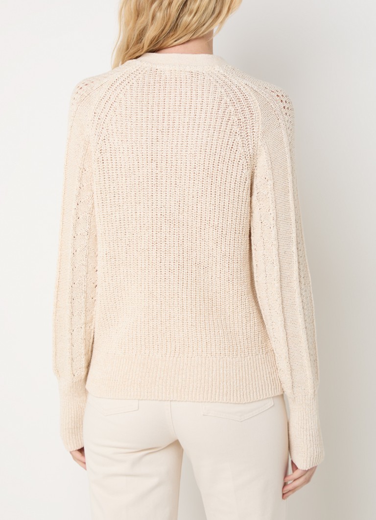 Gilet en grosse maille Gerry Weber avec détails ajourés