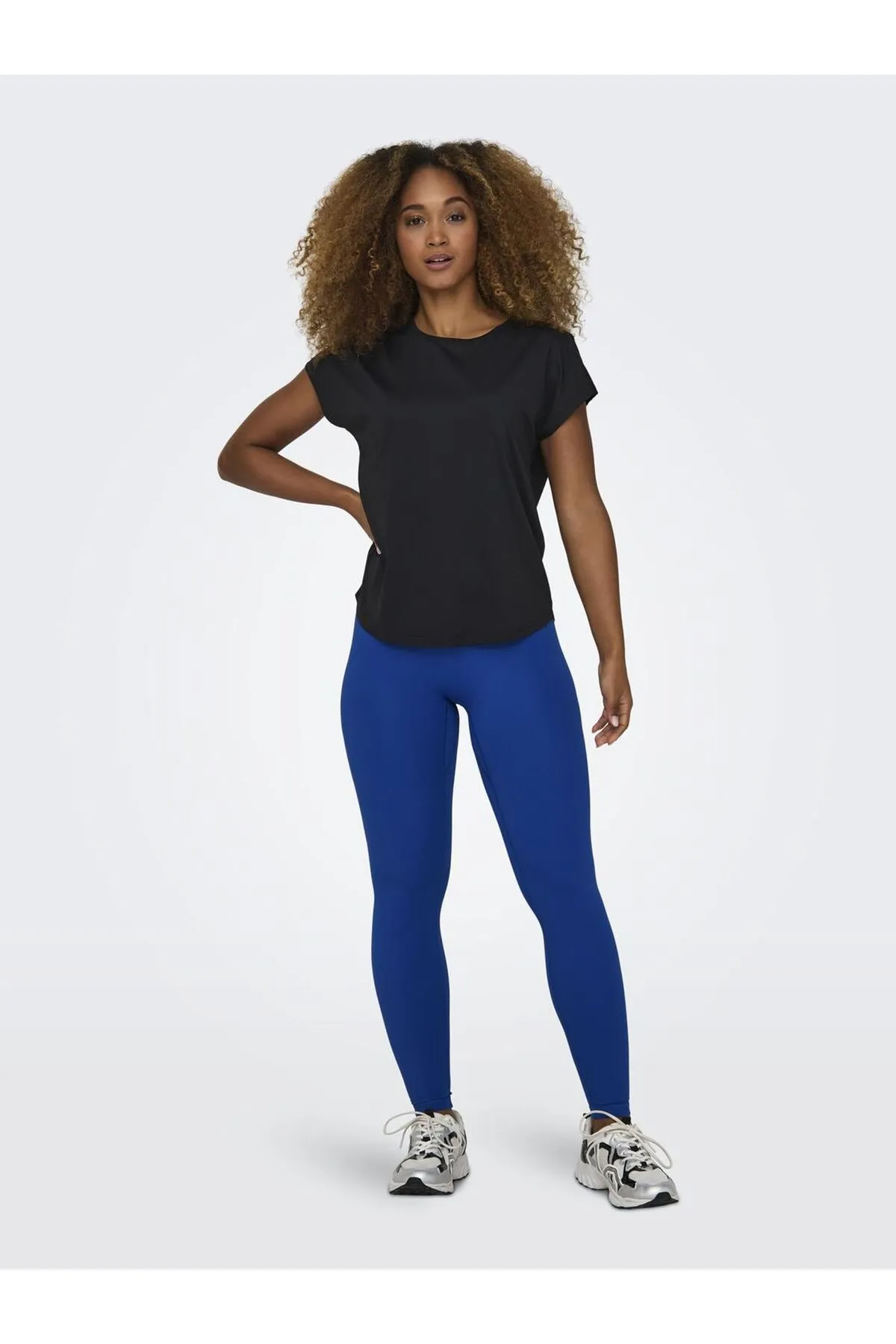 Only Play  Sport-Leggings - Blau - Mittlerer Bund