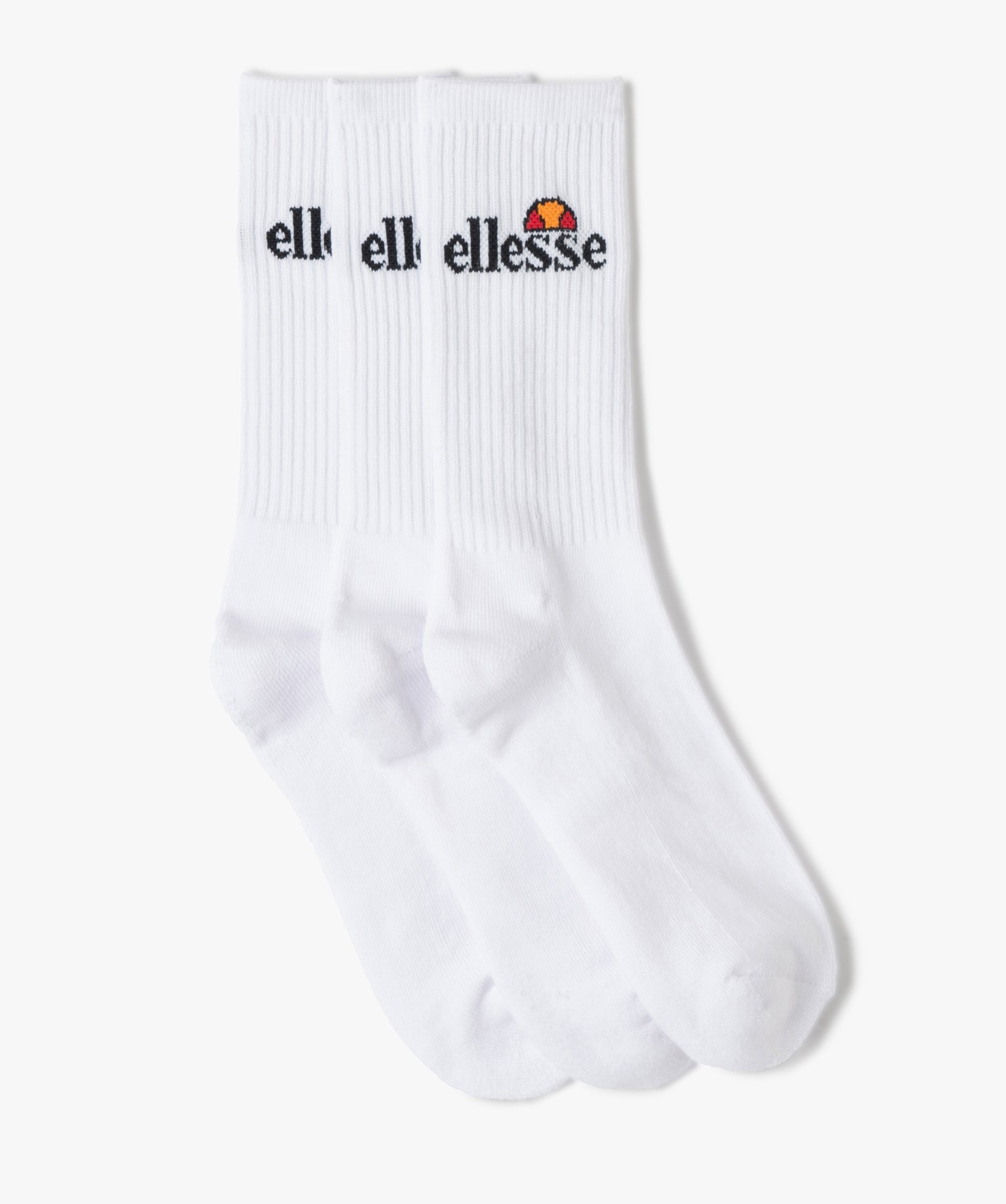Chaussettes de sport homme tige haute (lot de 2 paires) - El... | GEMO
