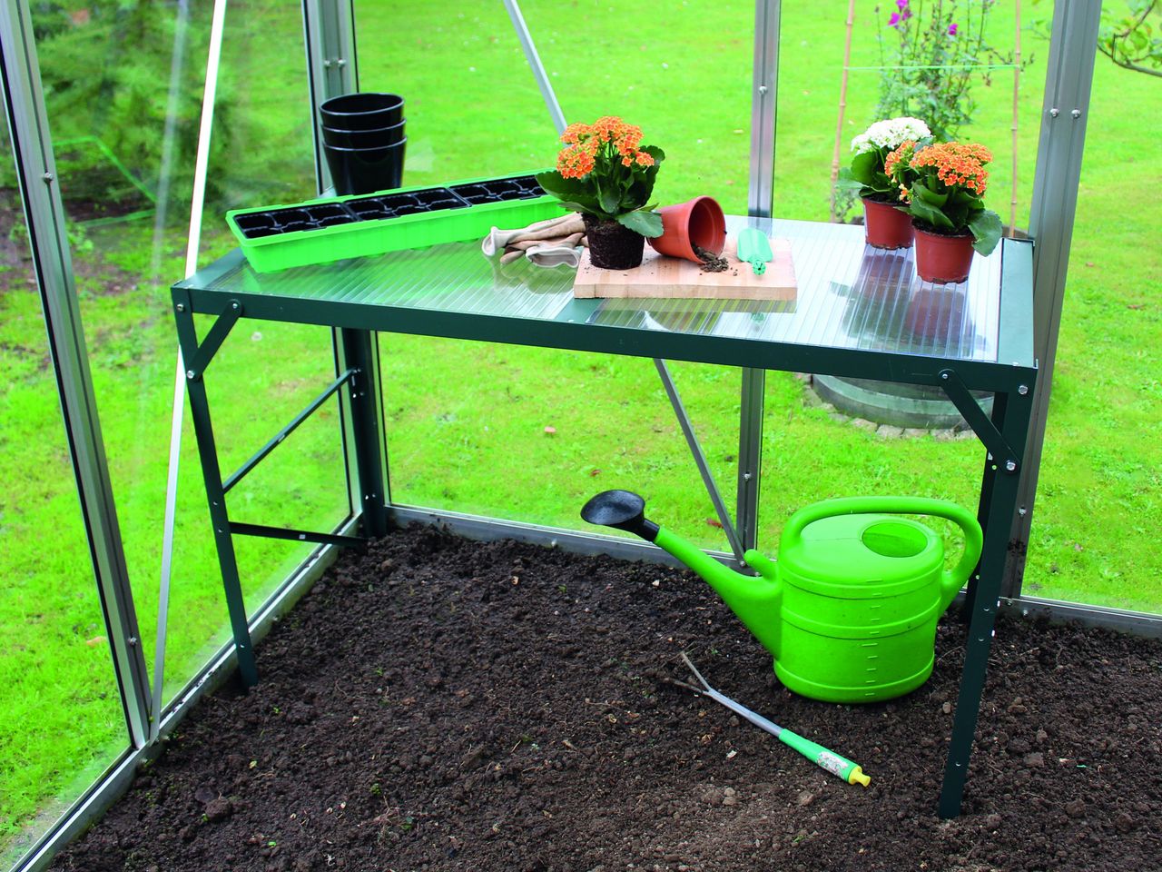 Vitavia Alutisch, 1 Ablage, HKP, grün