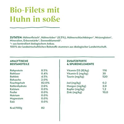 Yarrah Bio Filets in Soße 14 x 85 g
