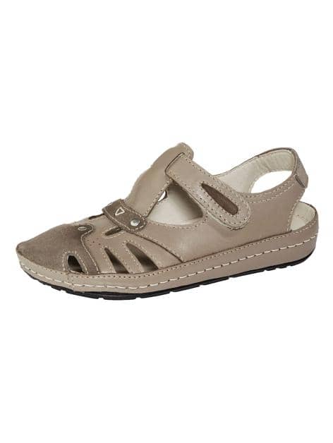 Klettslipper in zweifarbiger Optik