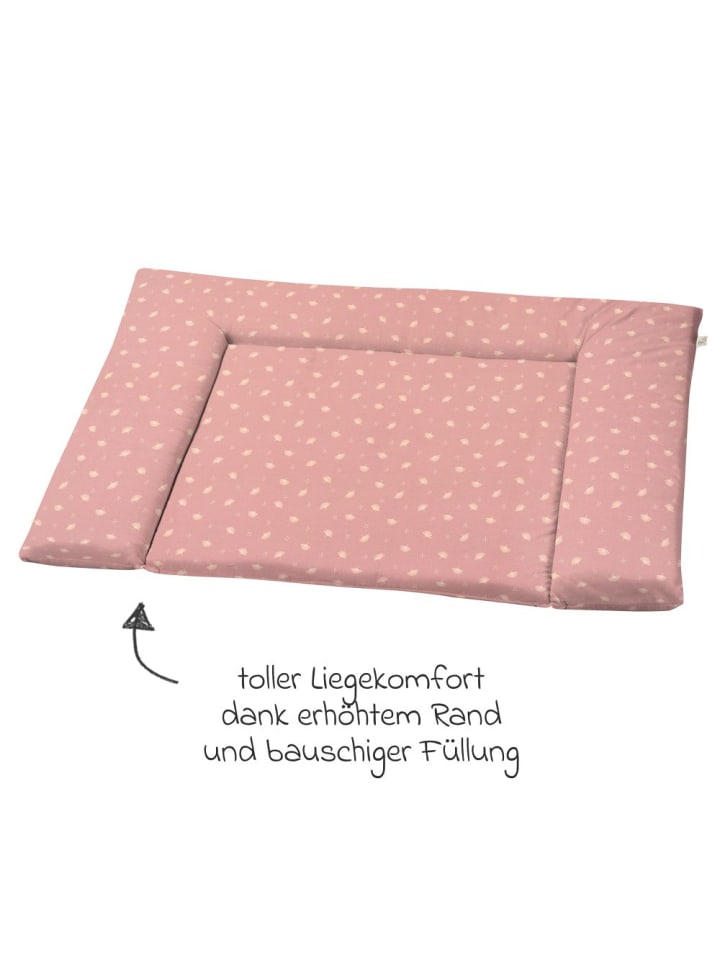 Alvi Stoff-Wickelauflage Jersey 70 x 85 cm - in rosa günstig kaufen onesize