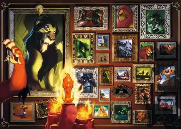 Puzzle 1000 Teile - Villainous: Scar