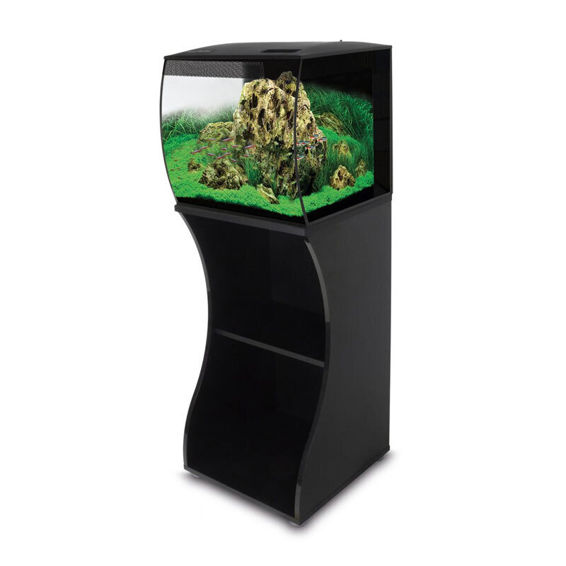 Hagen Aquarienkombinationen Hagen Fluval Flex Aquarium Kombination 57L schwarz