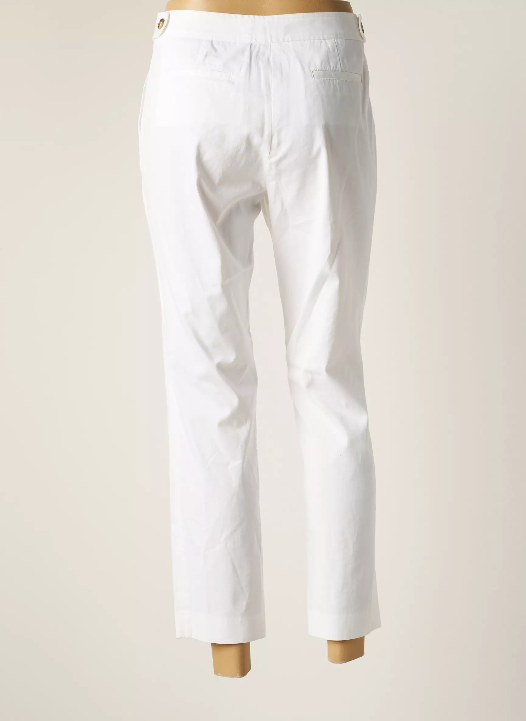 Gerard Darel Pantalons Chino Femme couleur blanc