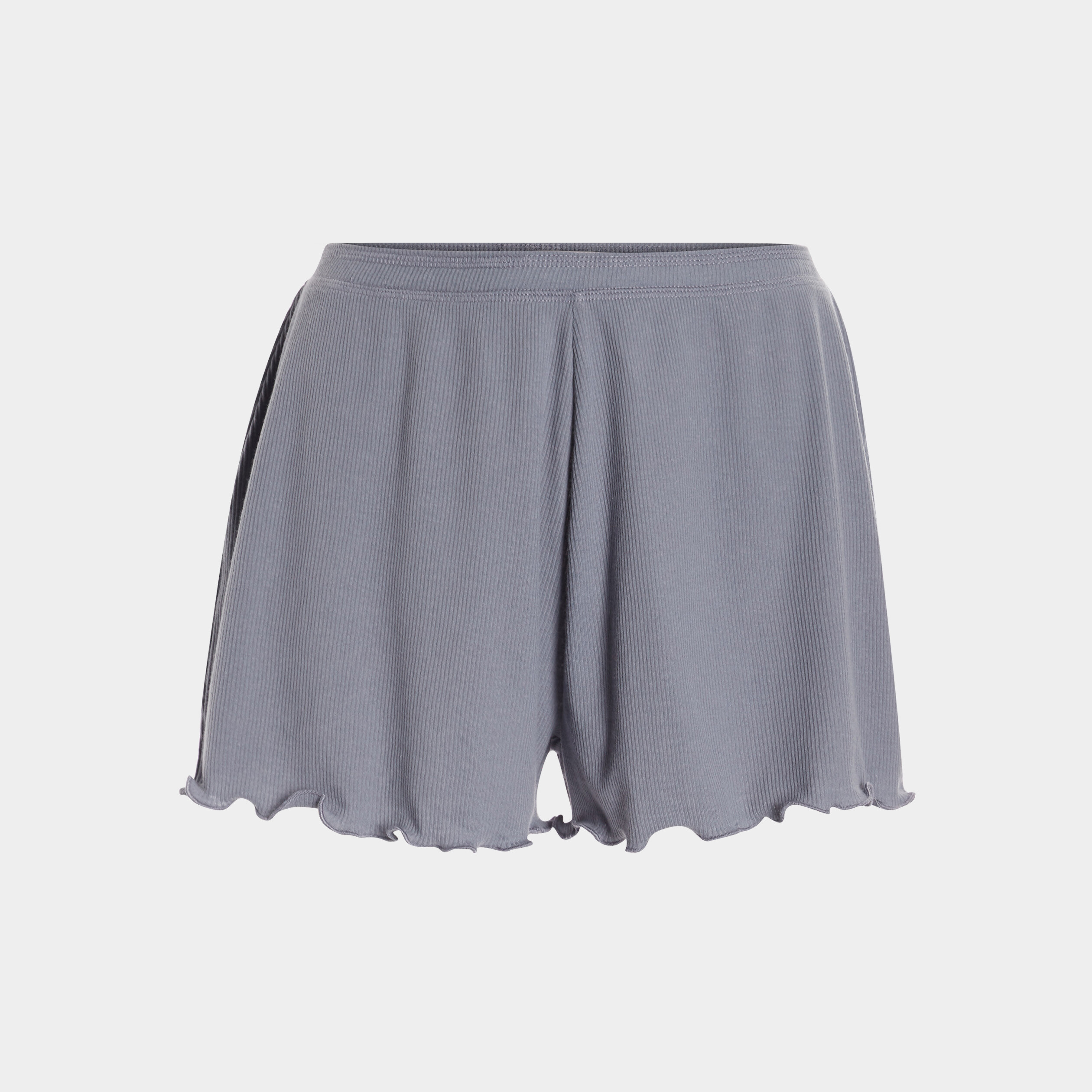 Bas de pyjama short bleu gris femme | La Halle