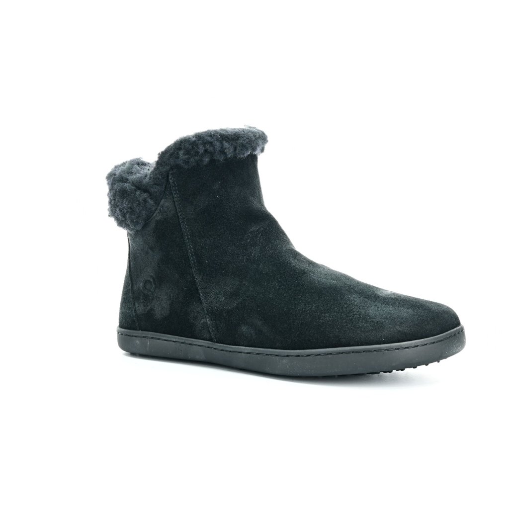 Shapen Fluffy 2.0 Black Winterbarfußschuhe