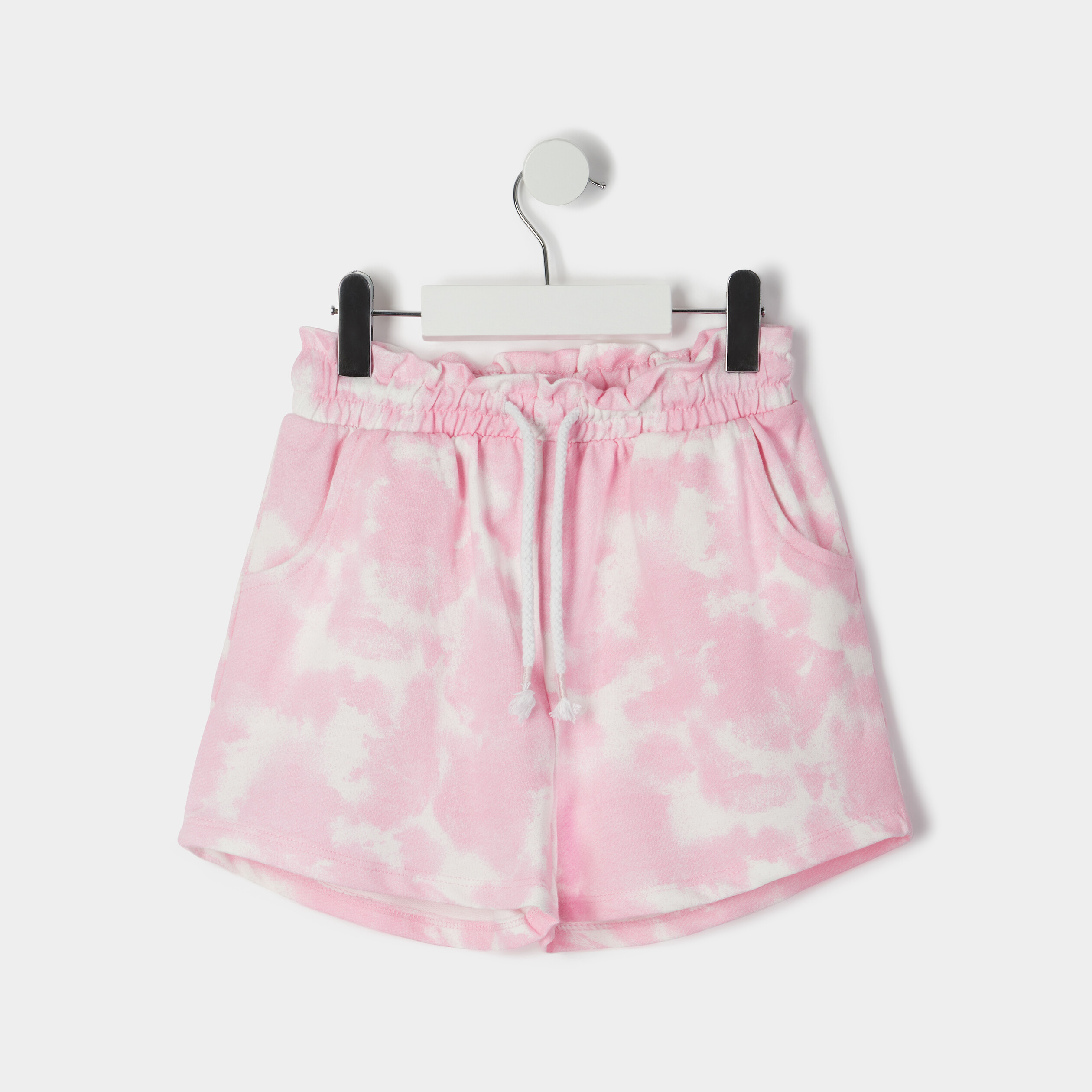 Jogging-Short slouchy orange fluo fille | La Halle