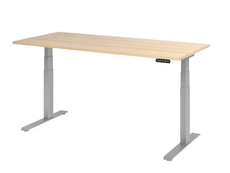 Hammerbacher Steh-Sitz-Schreibtisch VXDKB19/E/S Eiche 1800 mm x 800 mm