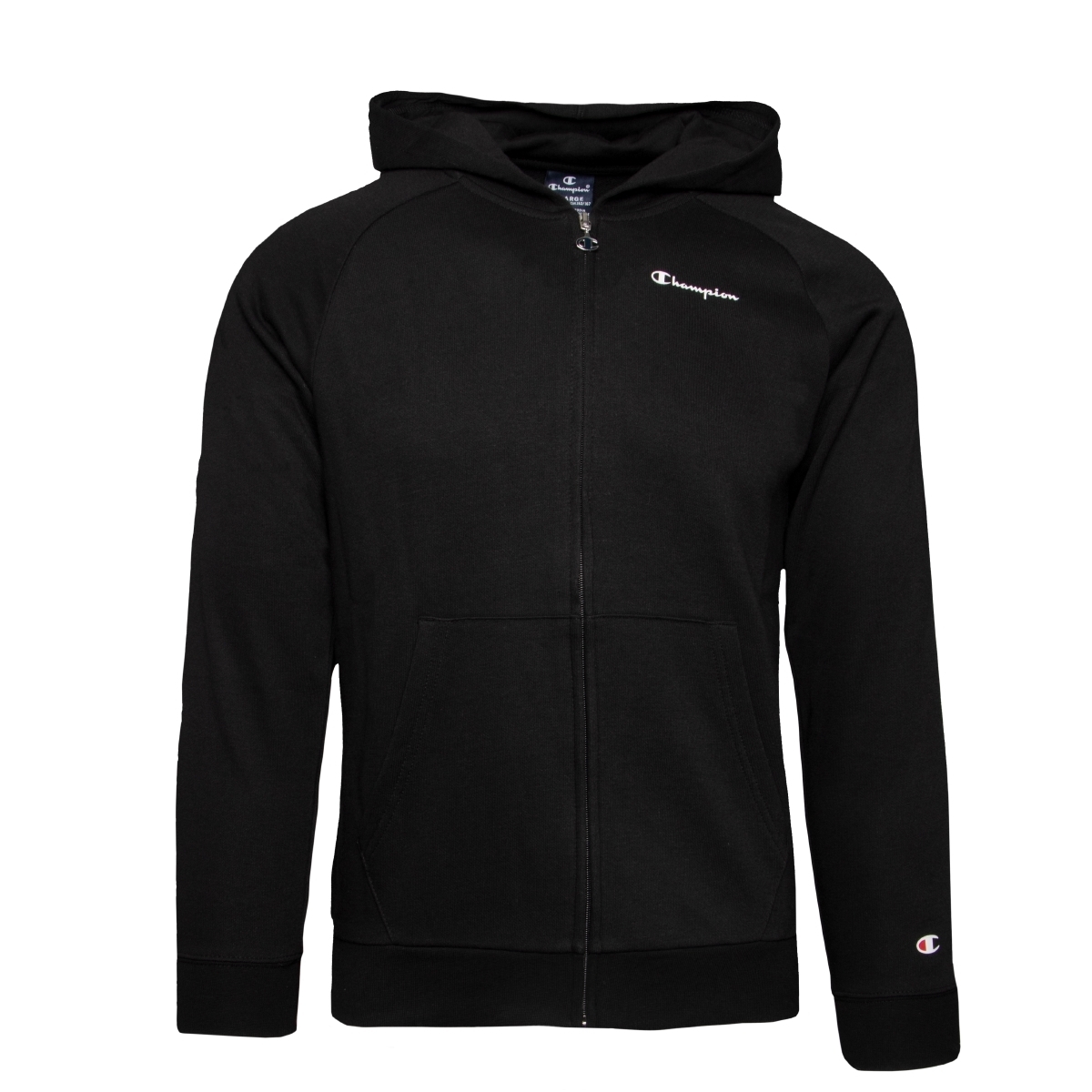 Champion Hooded Full Zip Sweatjacke schwarz