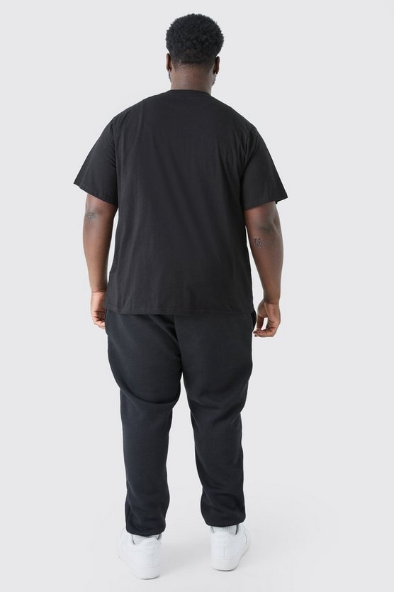 Plus 2er-Pack Basic T-Shirts