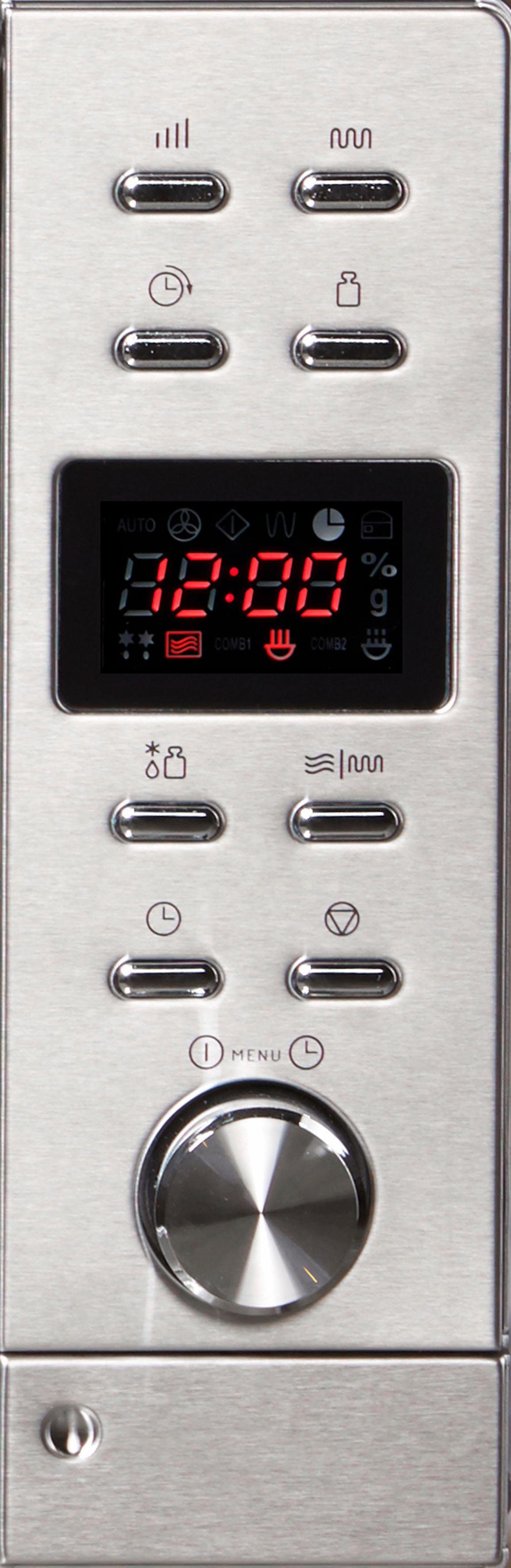 Amica Einbau-Mikrowelle EMW 13185 E, Grill, Mikrowelle, 20 l, digitaler Timer