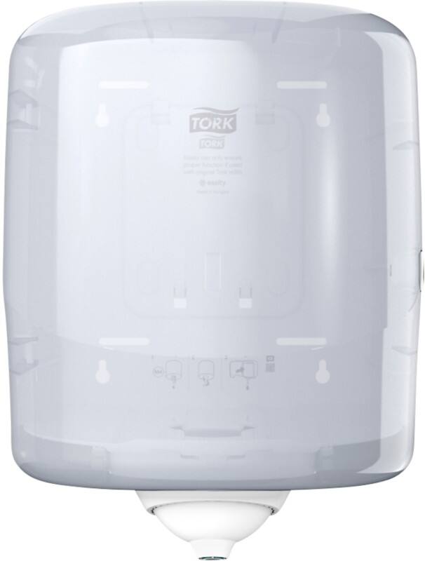 Tork Reflex Handtuchspender Zentralspender Weiß M4, Einzelblattspende, Leistungsbereich, 473190
