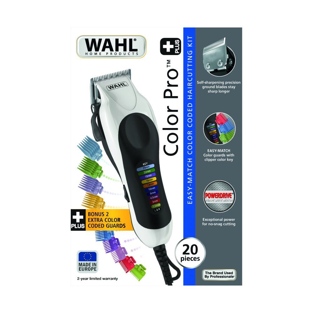 Wahl Haarschneider Wahl Haarschneideset 20104-0460 ColorPro Plus20-teilig