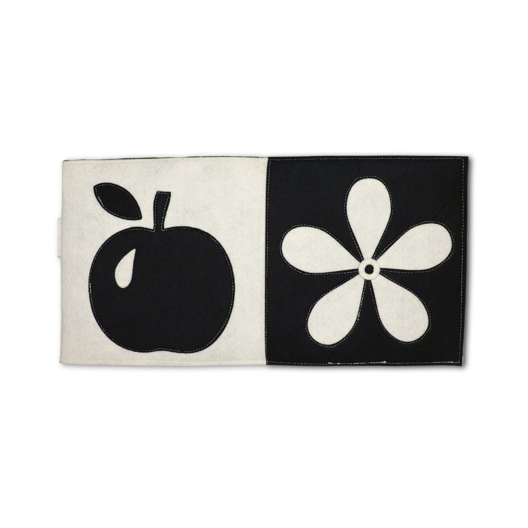 Jolly Designs Stoffbuch Black and White