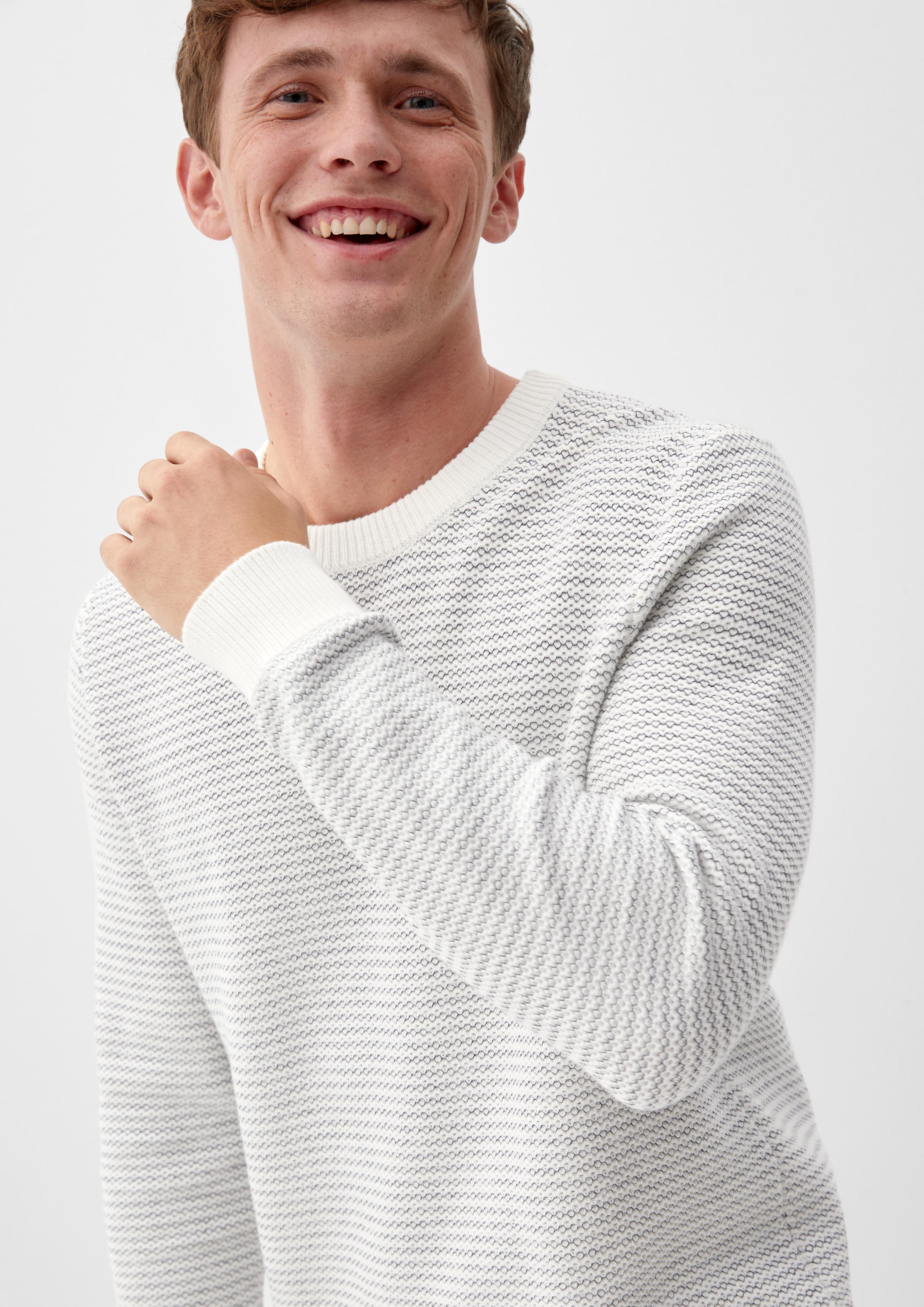 Pullover mit Strickmuster  2118059-02X0