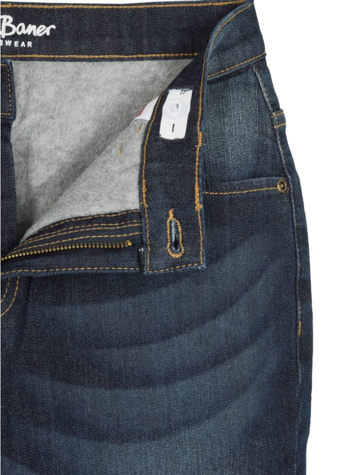 Jungen Thermojeans mit Fleecefutter, Slim Fit