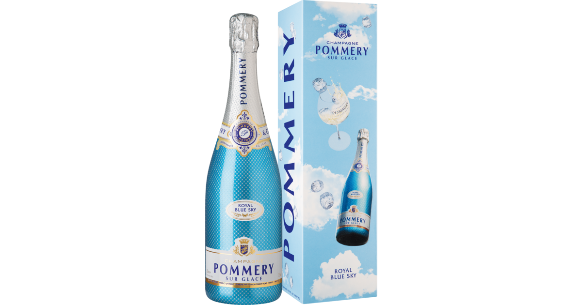 Champagne Pommery Royal Blue Sky