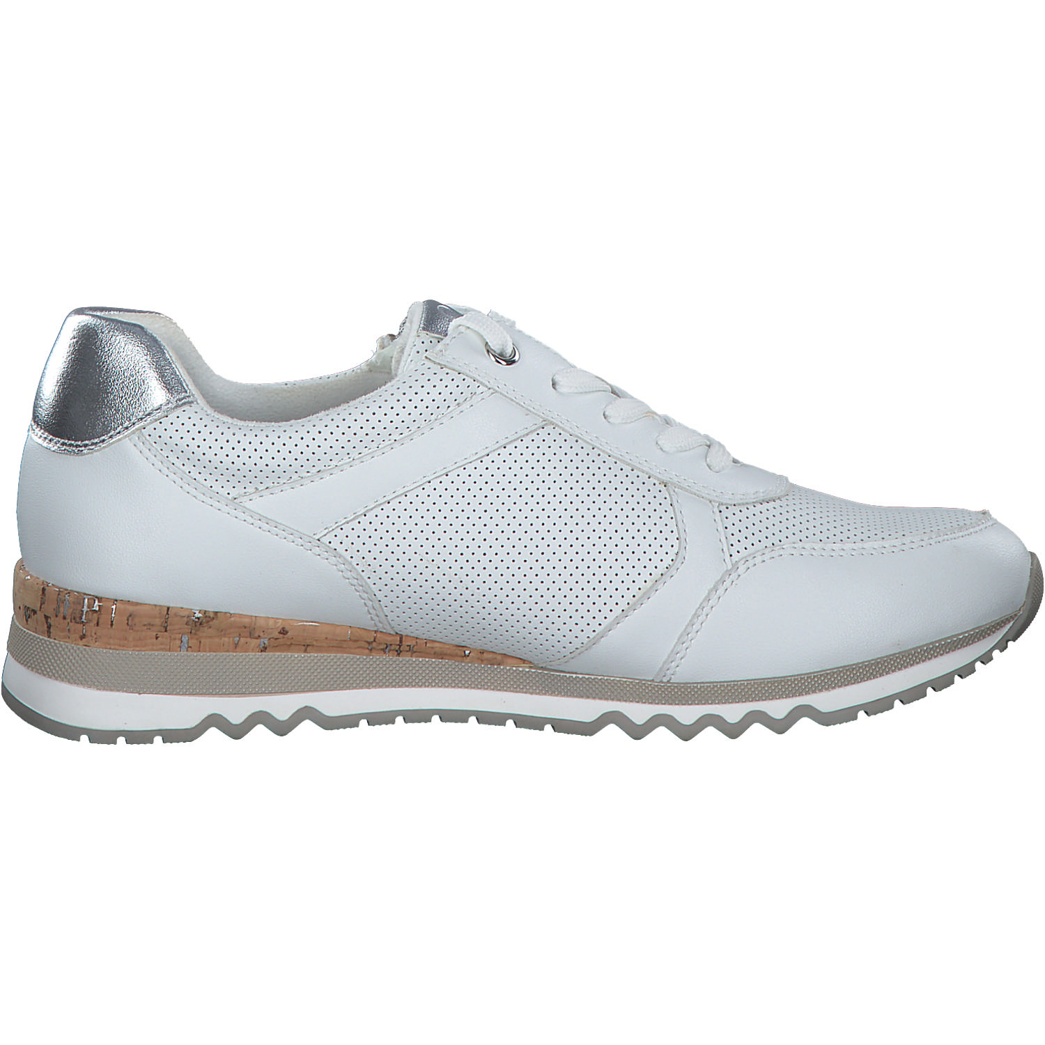 Marco Tozzi 23782, Schnürschuhe, Damen, Weiß