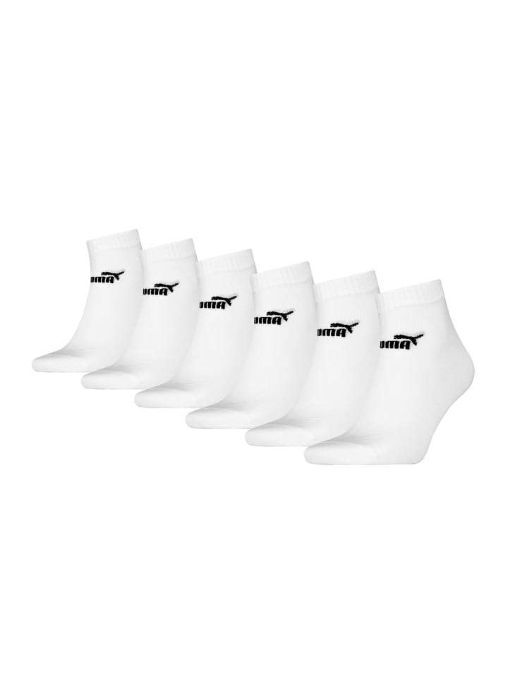Puma Socken ELEMENTS QUARTER 6P in White günstig kaufen