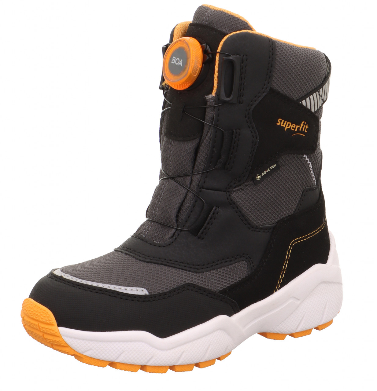 CULUSUK 2.0 - Schwarz/Orange Stiefel mit BOA® Drehverschluss