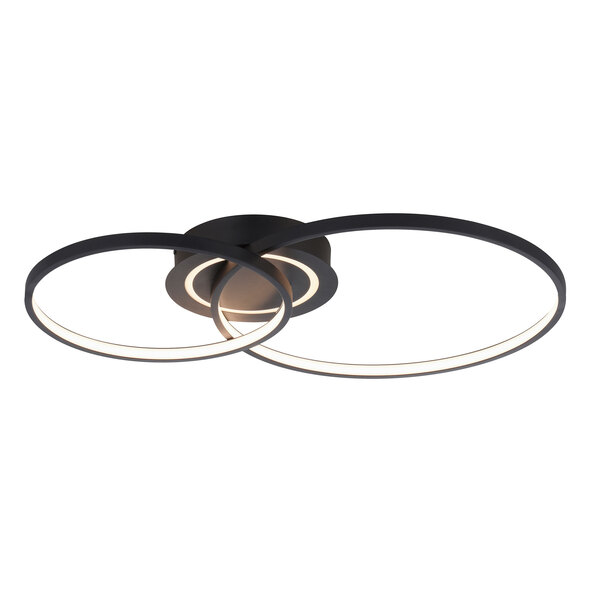 LED-Deckenleuchte ASMINA, schwarz