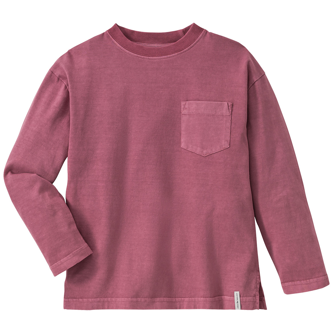 Jungen Langarmshirt mit Brusttasche