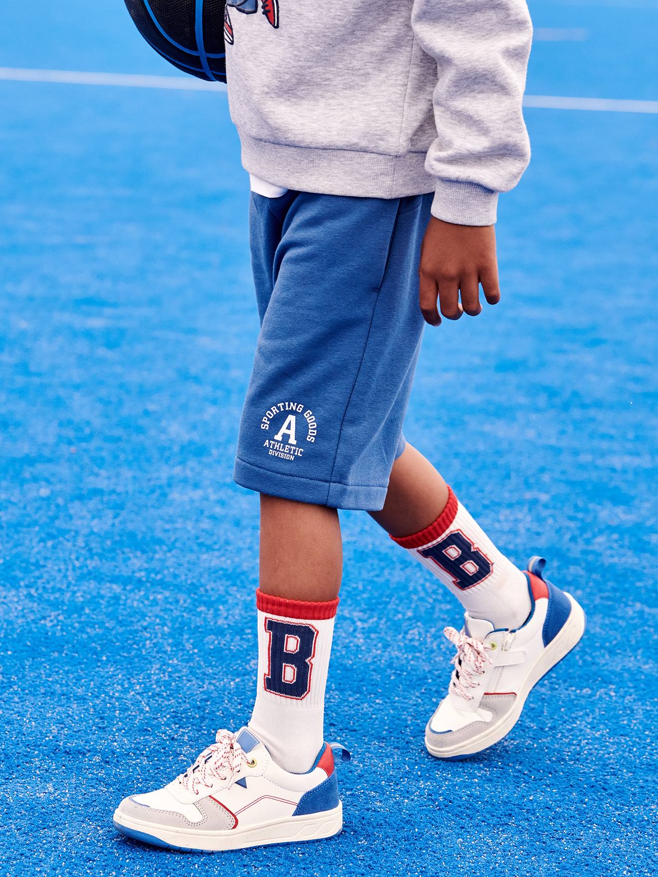 Vertbaudet Jungen Sportshorts - blau