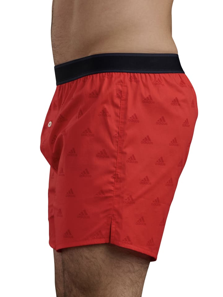 adidas Boxer Active Woven in schwarz, rot günstig kaufen