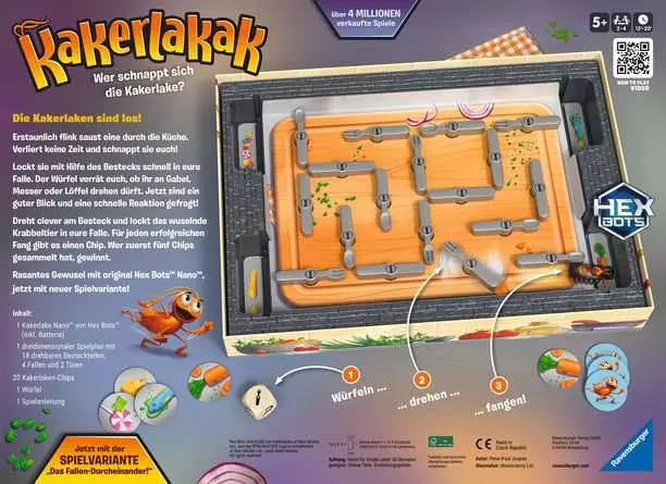 Kakerlakak - Kinderspiel ab 5 Jahren