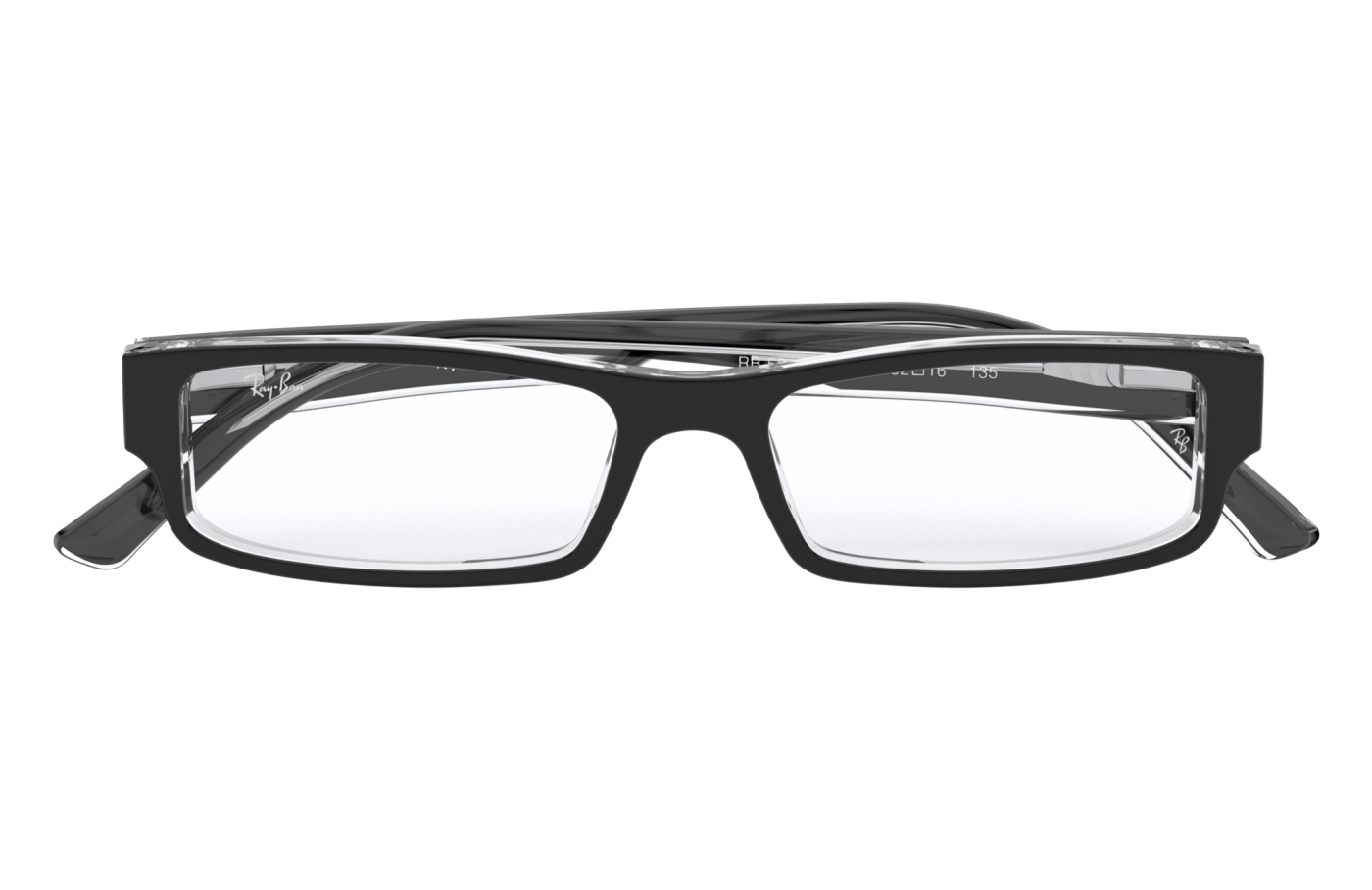 RB5246 OPTICS - Negru lucios pe transparent