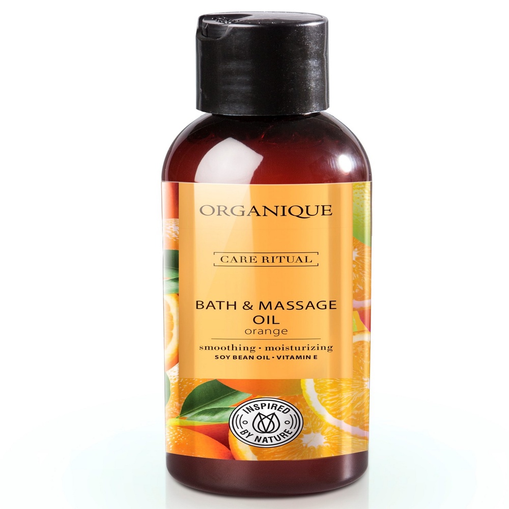 organique cosmetics Huile de bain et de massage à l’orange Huile de bain et de massage