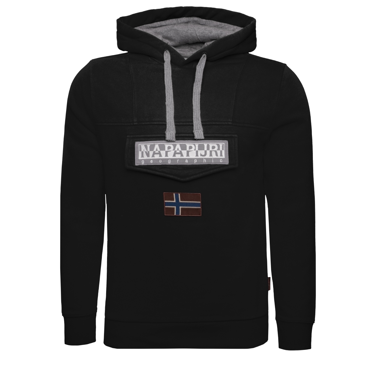 Napapijri Burgee Wint 1 Kapuzenpullover schwarz