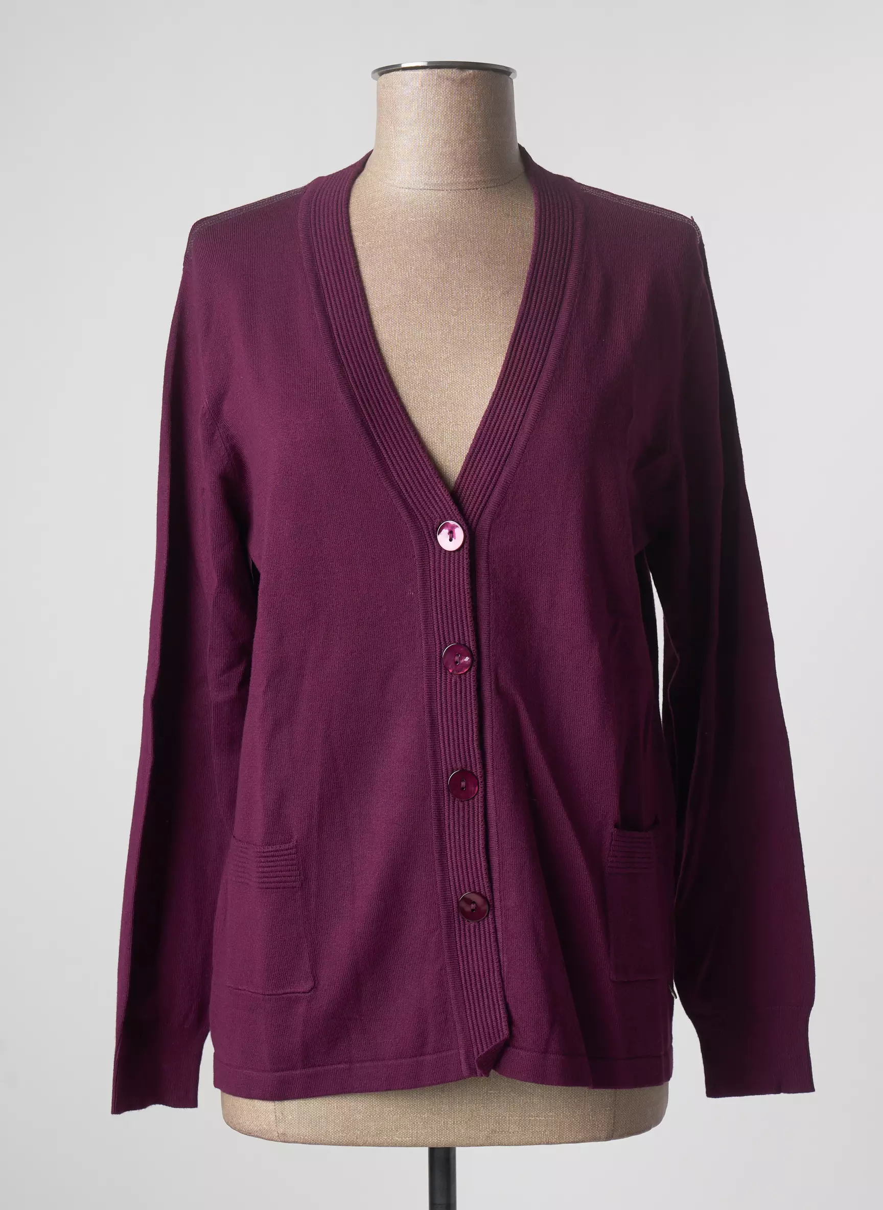 Joy Of Life Cardigans Femme couleur violet