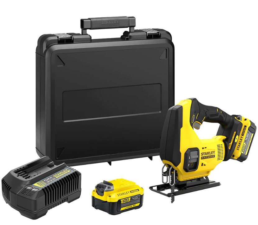 Stanley SFMCS600M2K FATMAX® V20 Akku-Stichsäge 18 Volt 4,0 Ah Li-Ion
