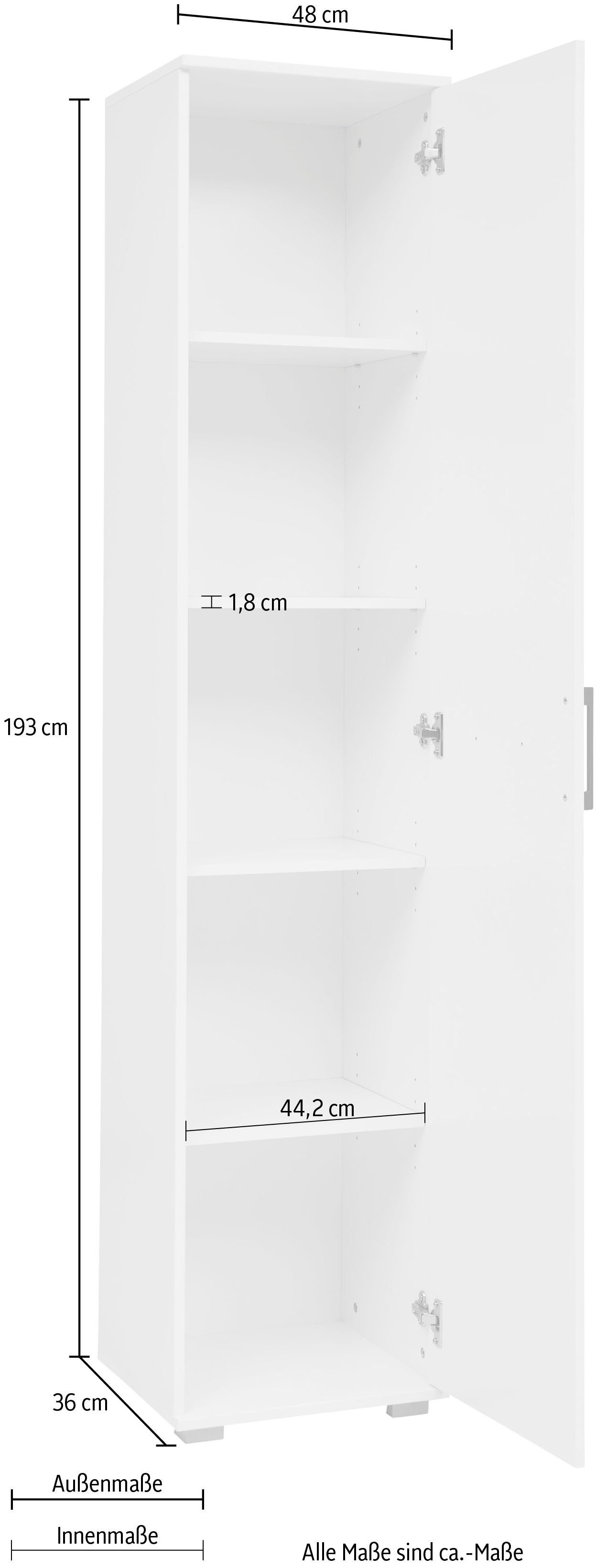 priess Jugendzimmer-Set Lissabon, (6-St), 6-teiliges Set